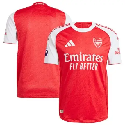 Arsenal adidas 2025/2026 Home Authentic Jersey – Red